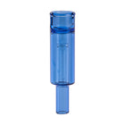 Colored Glass Accessories Mini Bubbler Blue Front View