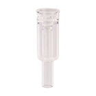 Colored Glass Accessories Mini Bubbler Clear Front View