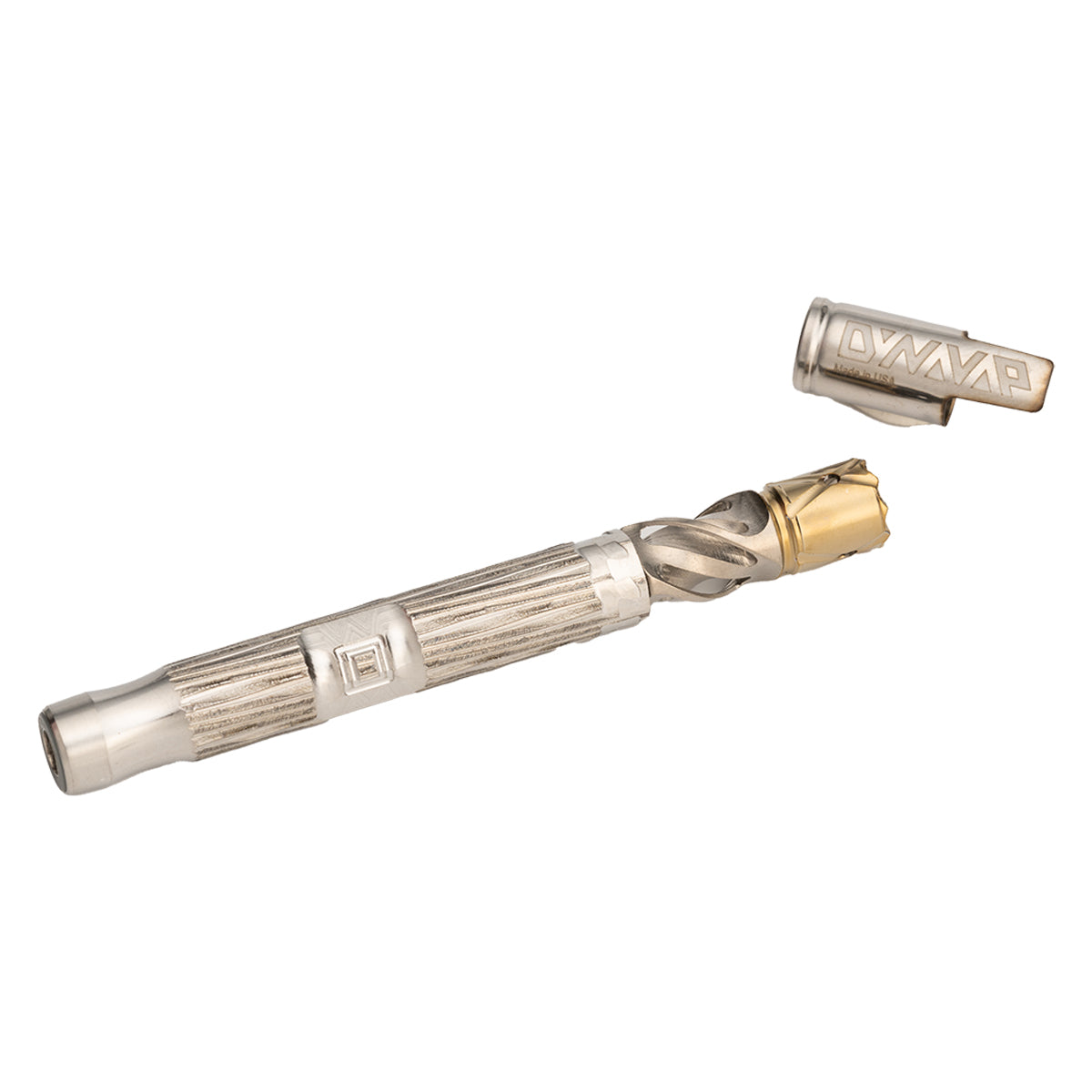 Dynavap Titanium Helix Tip Land View With M Plus Vaporizer