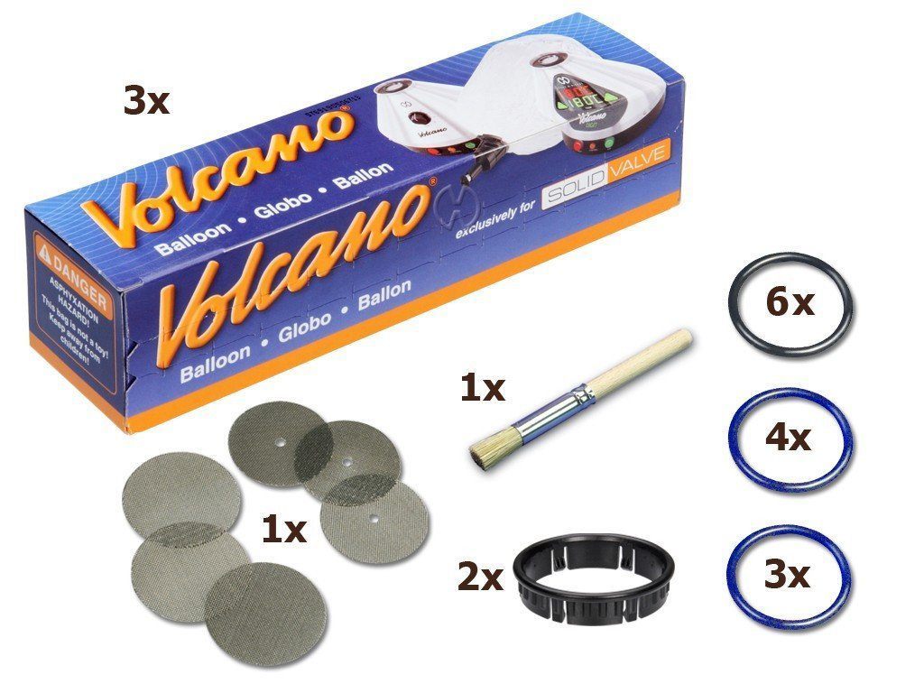 Kit Pièces D'Usure Pour Vaporisateur Volcano Solid Valve – Tuyaux, Joints, Tamis – Par Storz & Bickel - 5