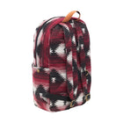 Revelry The Escort Smell Proof Backpack Maroon Pattern Back View