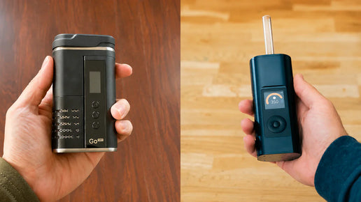 Arizer Go SRT vs Solo 3 Vaporizer Comparison