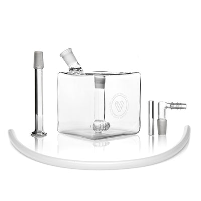 POTV Cloud Cube Glass Bubbler