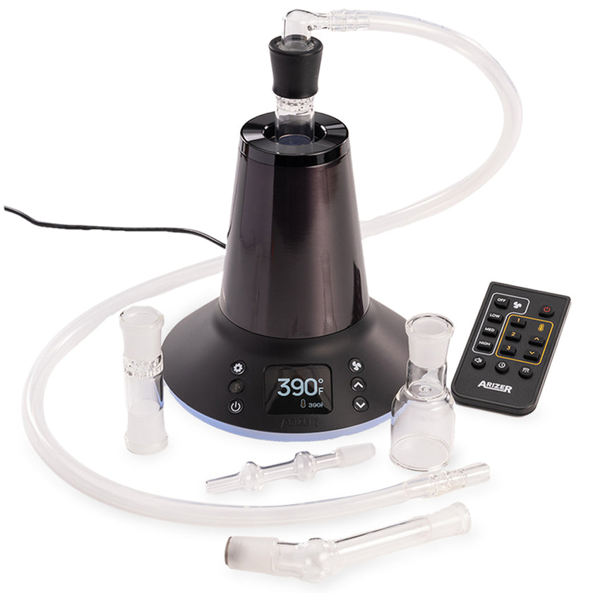 Arizer XQ2 Vaporizer With Glass accessories
