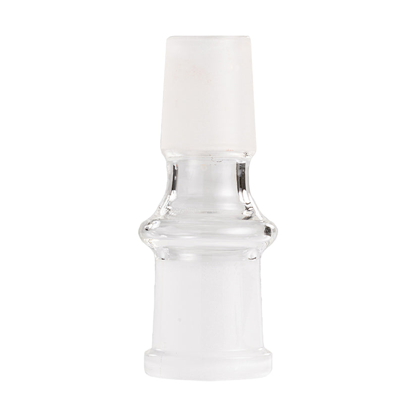 18mm Female to 18mm Male Glass Adapter Front View