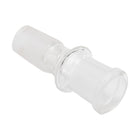 18mm Female to 18mm Male Glass Adapter Inverted Land View