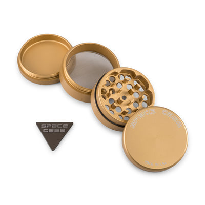 4-piece Space Case Grinder Gold