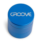 Groove 4 Piece CNC Grinder/Sifter Blue