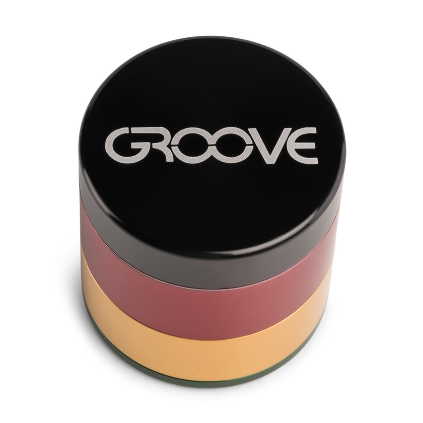 Groove 4 Piece CNC Grinder/Sifter Rasta