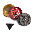 Groove 4 Piece CNC Grinder/Sifter Rasta Components
