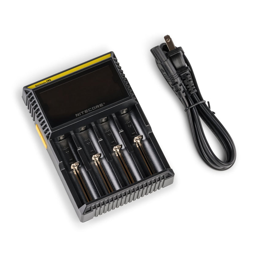 Nitecore D4 Four Channel Battery Charger Top