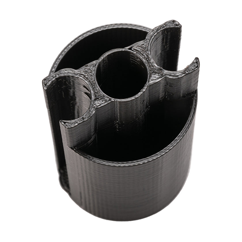 Dosing Capsule Split Caddy for POTV Brush Stand Close View