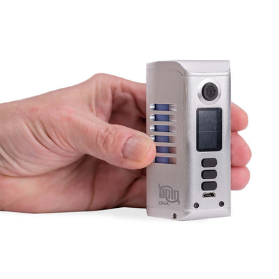 DOVPO Odin DNA250c Silver Vape In Hand