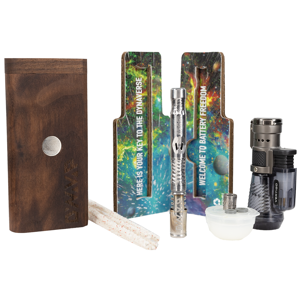 DynaVap M Starter Pack 2021 Walnut What's in the Box