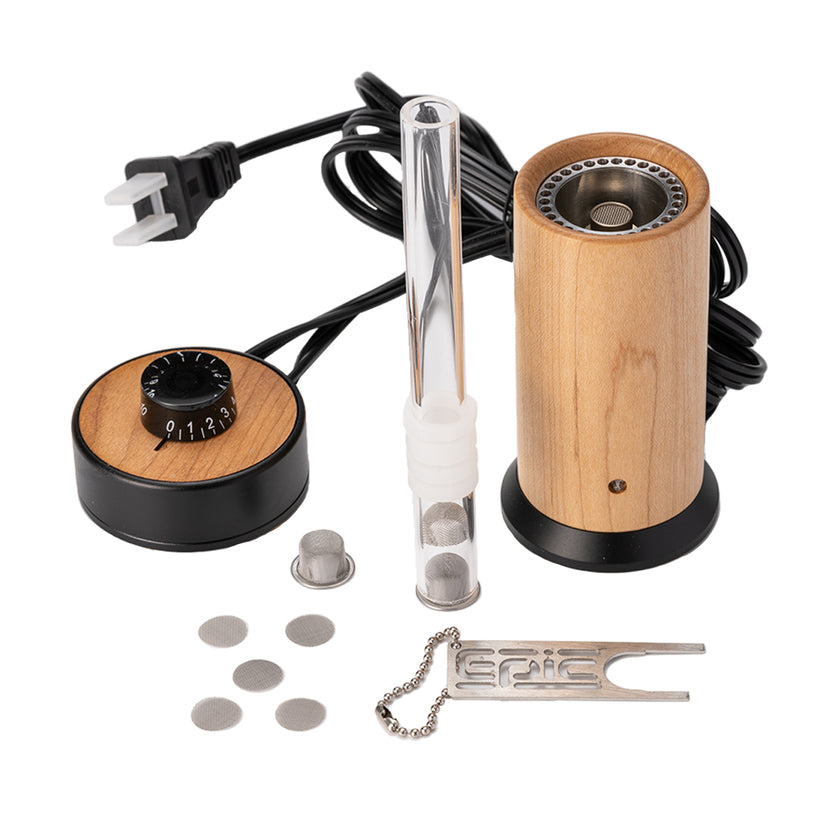 EpicVape E-Nano XL Vaporizer Cherry With All Accessories