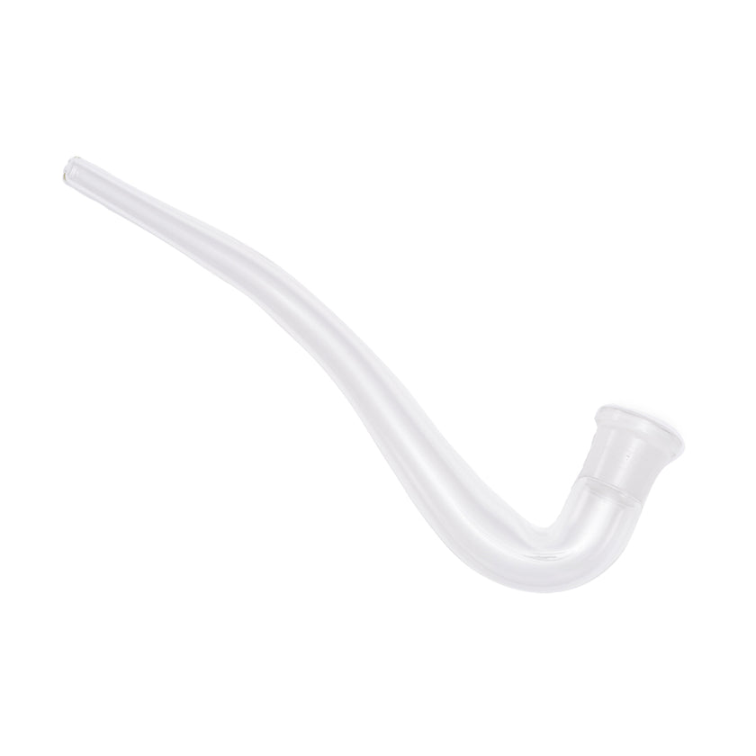 Glass Sherlock J Hook Pipe 18mm Land view