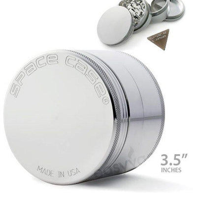 Grinder - Space Case 4 Piece Aluminum Grinder Sifter - Small, Medium Or Large
