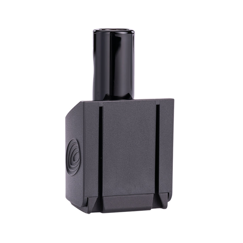 Magnetic Accessory Attachment Black and Dimpled Stem for Planet of the Vapes ONE Back View