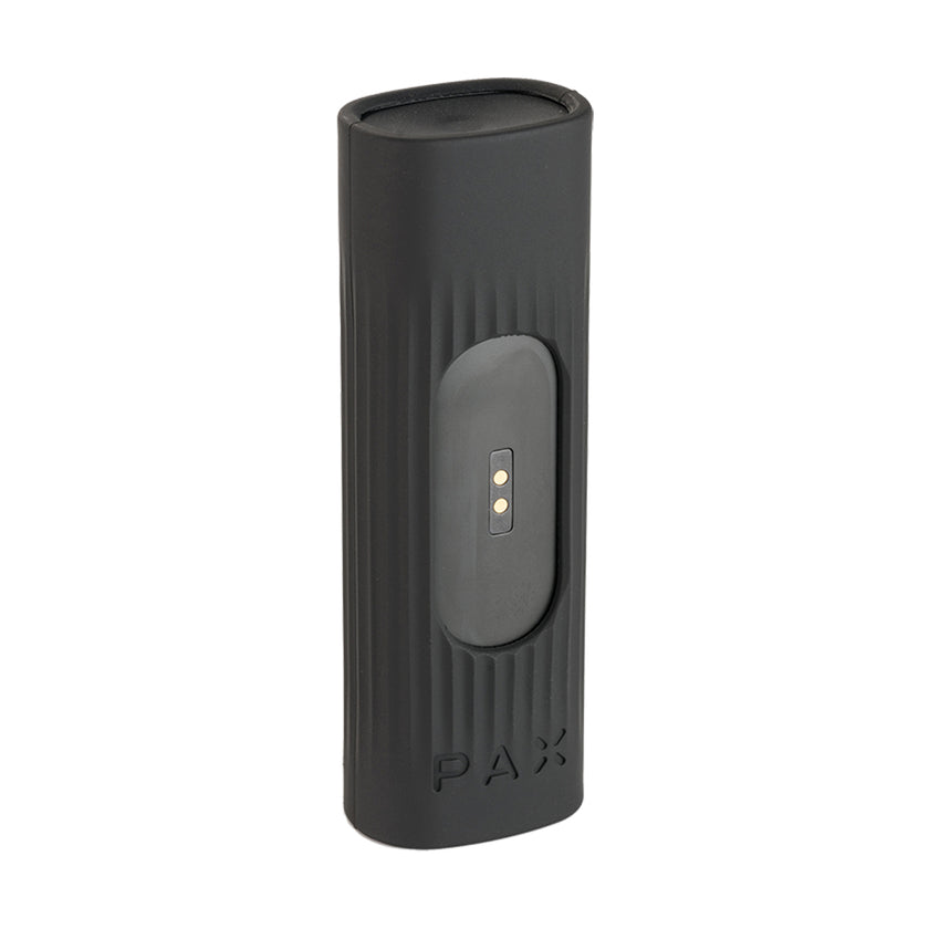 Pax Grip Sleeves Onyx Side View With Vaporizer