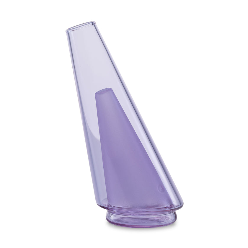 Puffco Peak Colored Glass Violet Side View