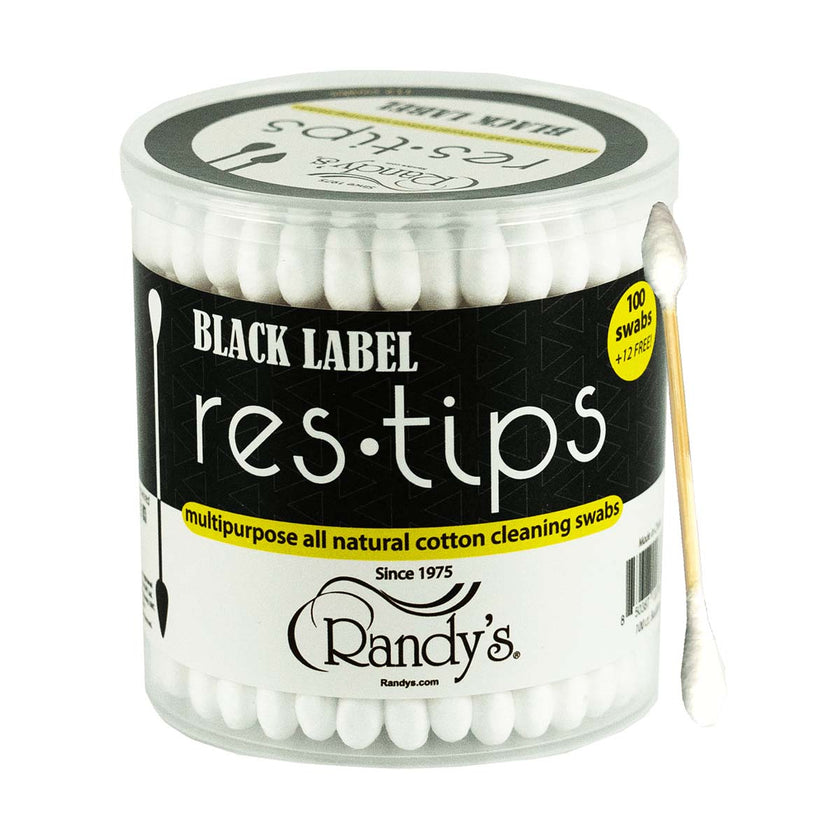Res-Tips by Randy’s all-natural pointy cotton swabs