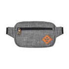 Revelry The Companion Smell Proof Crossbody Bag Crosshatch Grey Front View