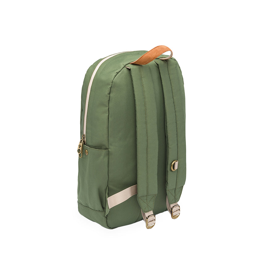 Revelry The Escort Smell Proof Backpack Green Back View