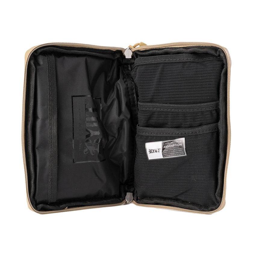 Ryot Packratz Carbon Series With Travel Case Medium Open View