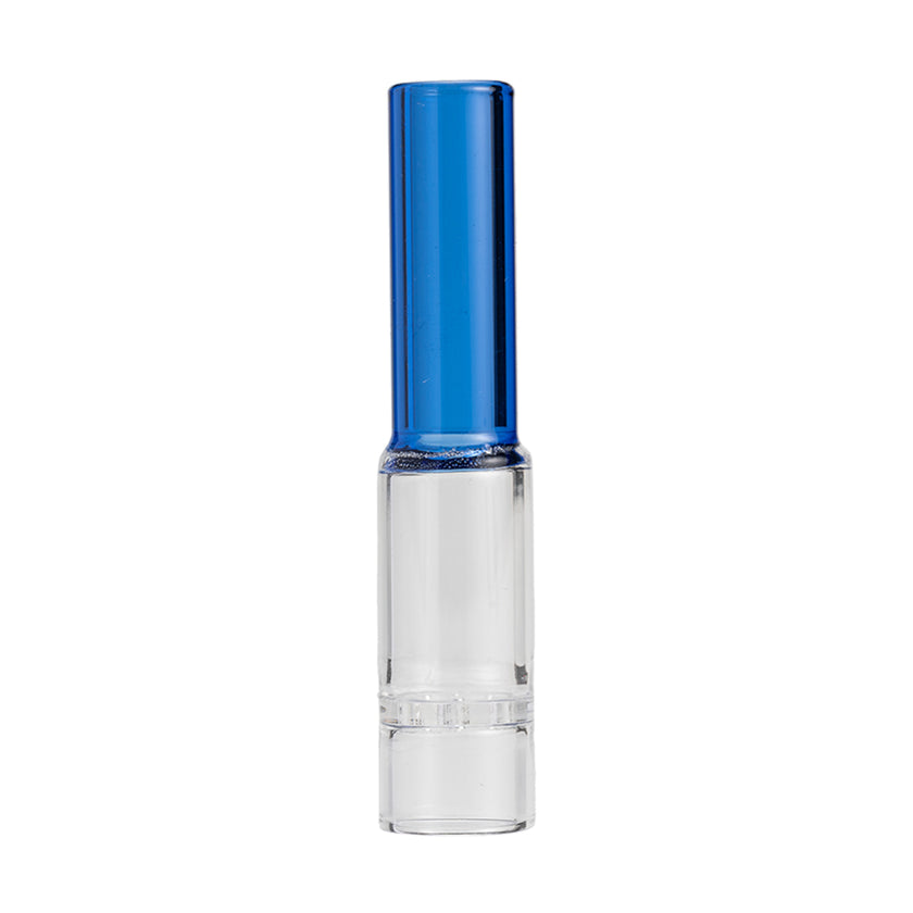 Short Glass Mouthpiece For Solo 2 Vaporizer Blue