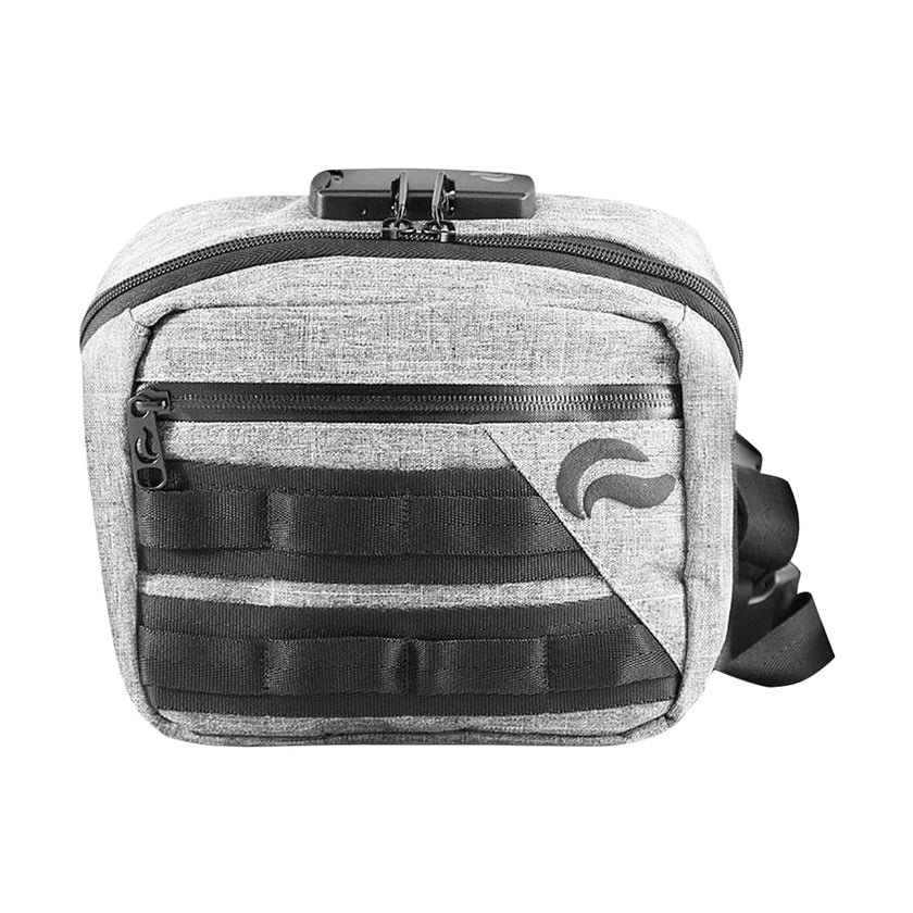 Skunk Kross Smell Proof Bag Grey Front View