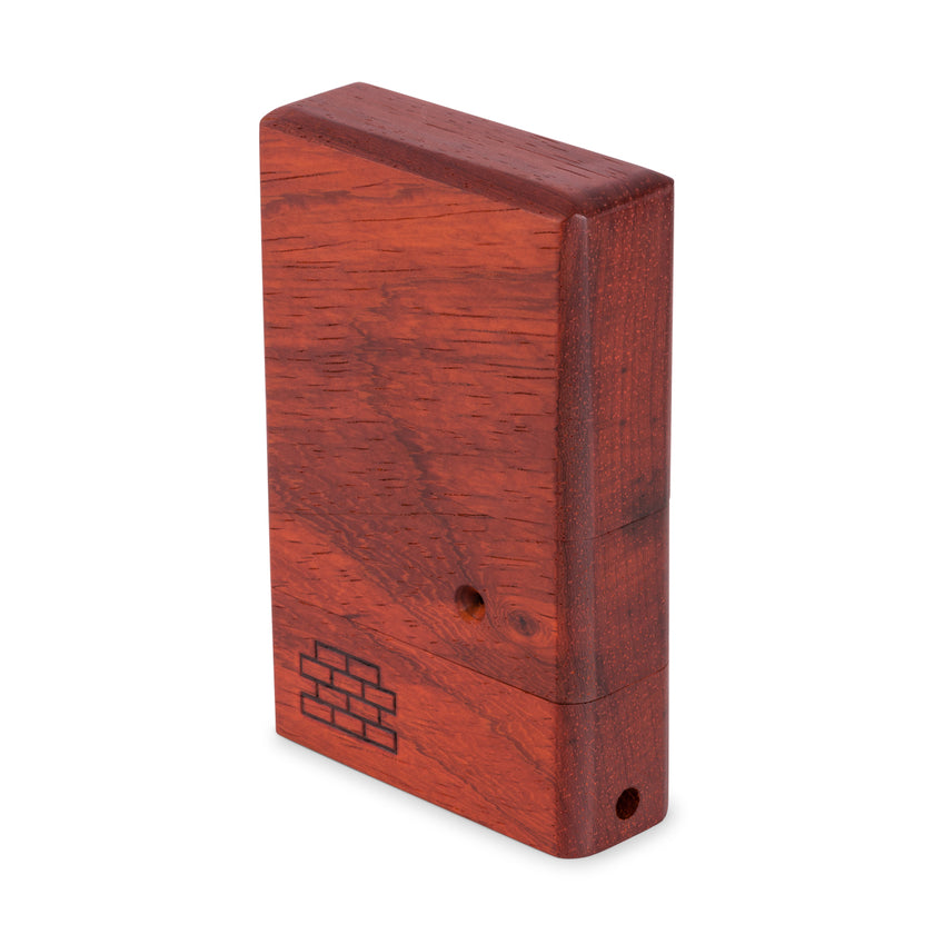 Sticky Brick Junior Padauk Vaporizer Side View