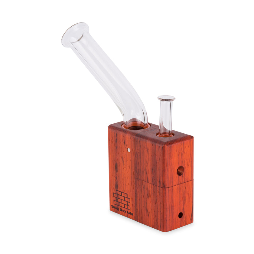 Sticky Brick OG Vaporizer Padauk Side View