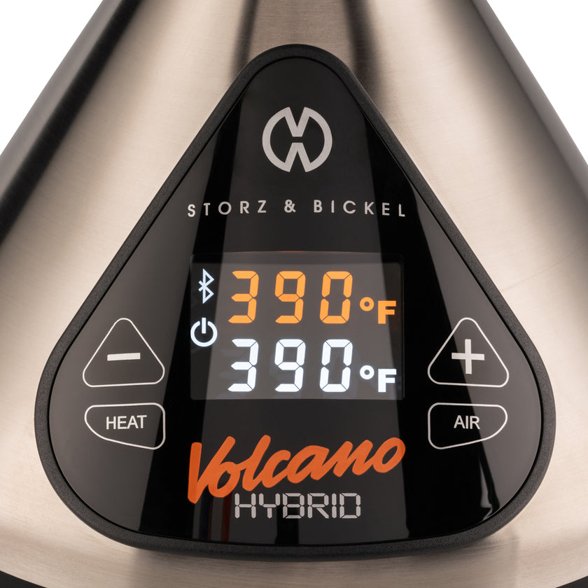 Volcano Hybrid Vaporizer LCD display - POTV Canada