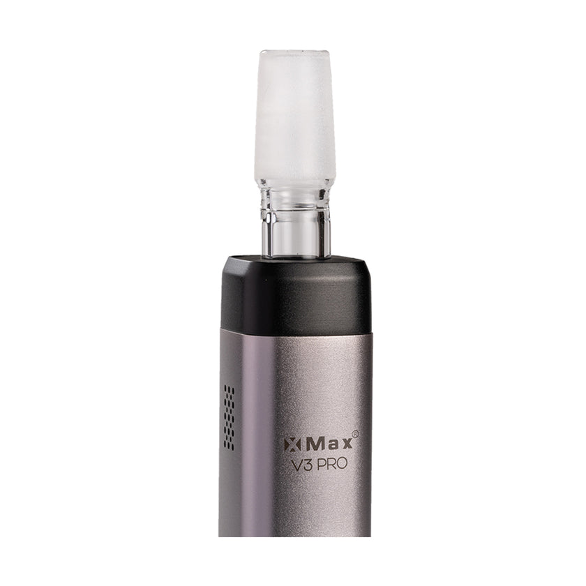 XMAX V3 Pro Glass water pipe adapter with Vaporizer
