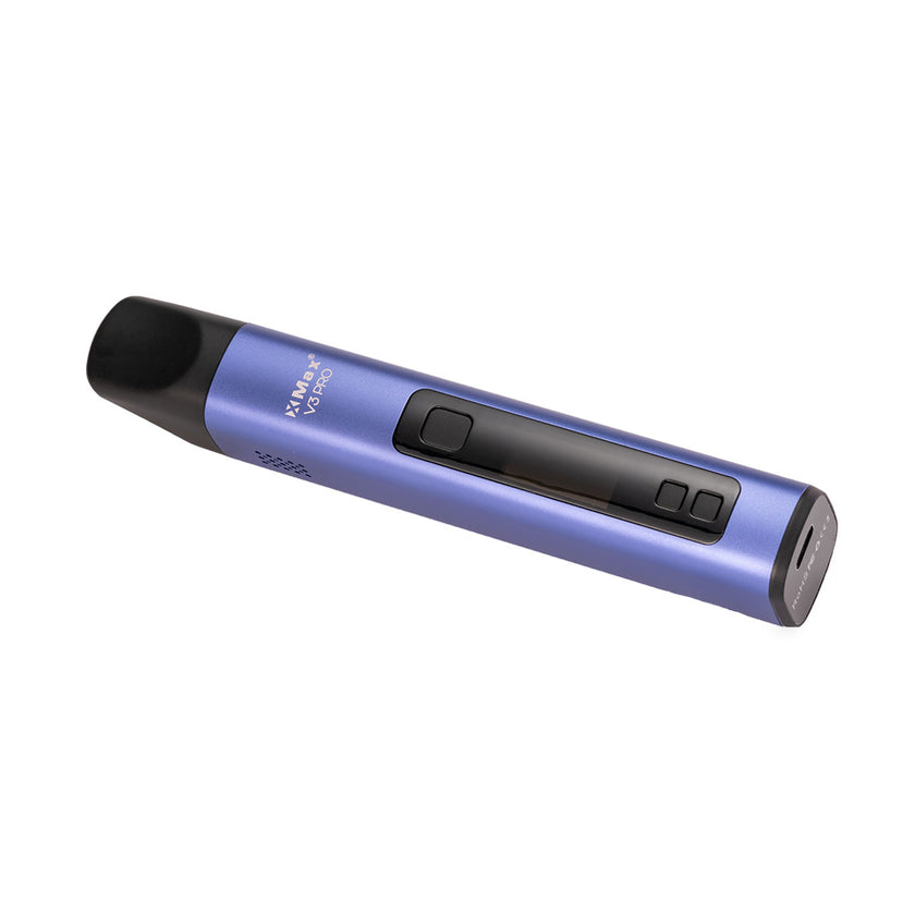 XMAX V3 Pro Vaporizer Purple Land View