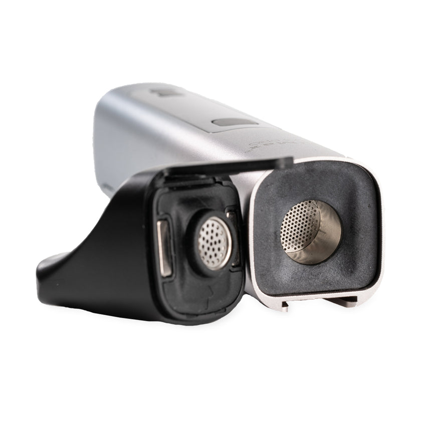 XMAX V3 Pro Vaporizer Silver With Mouthpiece